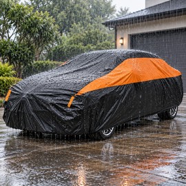 Waterproof Car Cover for Sedan & Hatchback – Full Exterior Protection Against Rain, Snow, Sun & Dust for Outdoor Parking