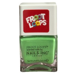 Nail.inc NAILS.INC Froot Loops Scented Nail Polish CE-REAL TALK Dries Sweet & Fruity-NEW