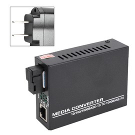 1000Mbps Ethernet Fiber Optic Media Transceiver Single Mode Converter