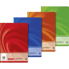 Brunnen 104347502 Vocabulary Book (A5, 48 Sheets, Ruled, with Division Line) Pack of 1