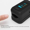 Organic LED Fingertip Pulse Oximeter Blood Oxygen Saturation Monitor With