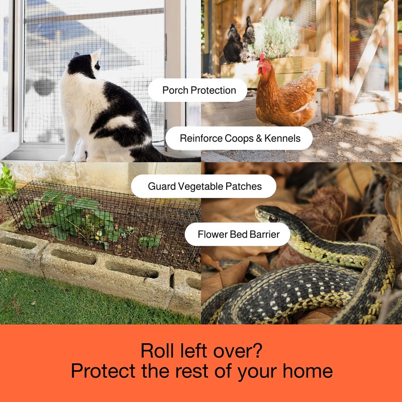 MaPorch Solar Panel Squirrel Netting Metal PVC Coated Galvanized Steel