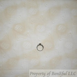 Signature BonEful Fabric FQ Cotton Quilt Natural White Calico Tiny Small Little Blender US