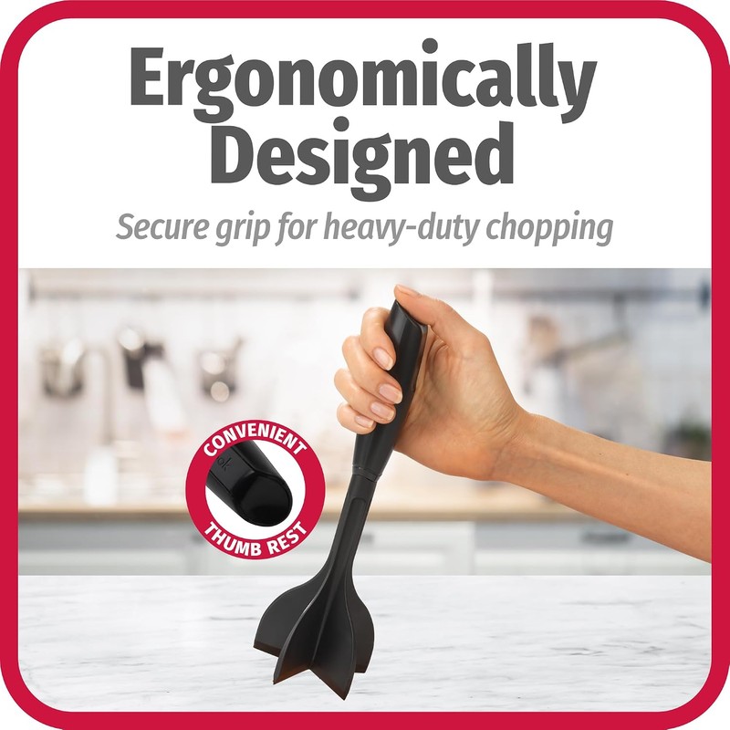 Meat Chopper for Ground Beef & Hamburger Meat – Heat-Resistant