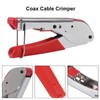 DIANN Coax Cable Crimper Coaxial Compression Tool Kit Wire Stripper