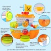 Pirate Ship Boat & Water Cannon Baby Bath Play Time