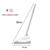 Silicone Floor Squeegee Broom for Pet Hair & Water -