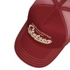 Stetson Since 1865 Trucker Cap Snapback Cotton Red One Size