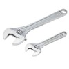 CRAFTSMAN All Steel Adjustable Wrench Set, 2 Piece (CMMT12006)