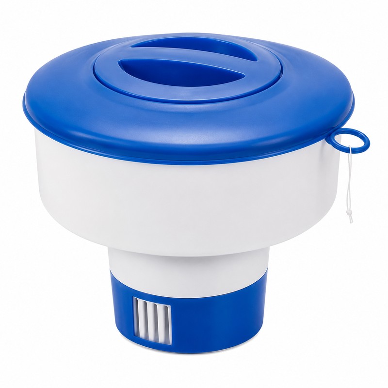 Floating Pool Chlorine Tablet Dispenser for Water Care – Adjustable