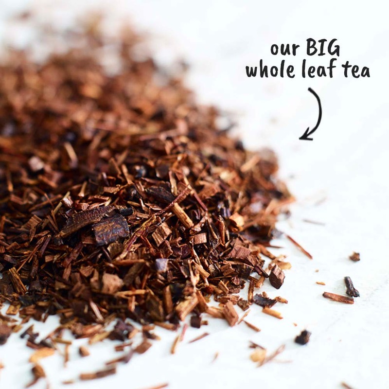 Teapigs Honeybush & Rooibos Tea Bags Made with Whole Leaves