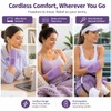 Cordless Wrist Heating Pad with Massage, Heated Wrist Wrap with