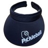 Cushees.com™ Slip-On Visor [733 Pickleball] (Black)