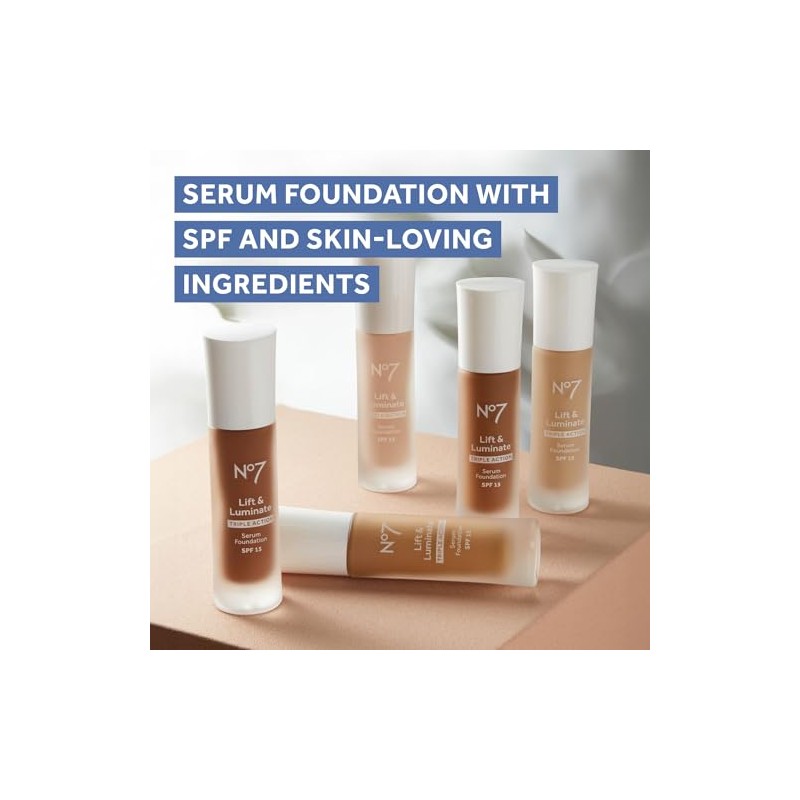 Base Maquillaje Líquida Lift Luminate Triple Action Serum Tawny Fps