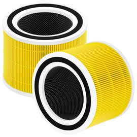 Core 300 Pet Care Replacement Filter for LEVOIT Core 300S and Core 300-P Air Purifier, 3-in-1 H13 True HEPA Filter Replacement, Compared to Part # Core 300-RF-PA，Pack of 2