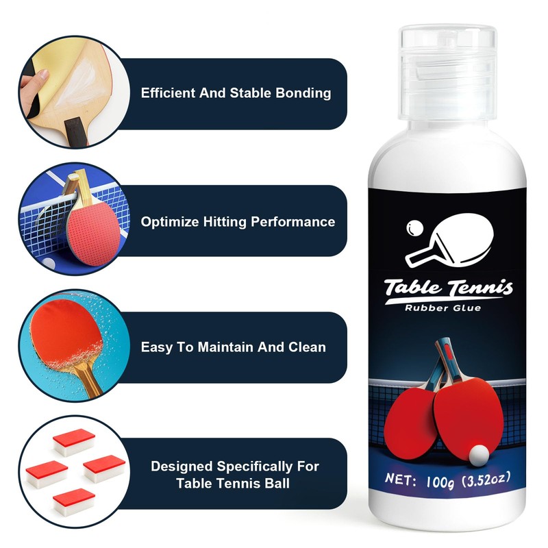 GDDP 200ml Table Tennis Glue, Ping Pong Paddle Adhesive for