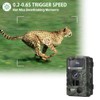 4K 32MP Trail Camera, Game Camera with Night Vision, 0.2s