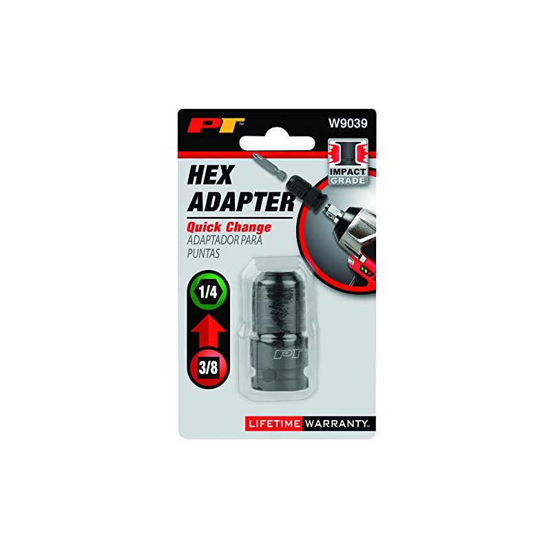 Performance Tool W9039 Heavy-Duty Chrome Molybdenum Steel 3/8-Inch Square Drive