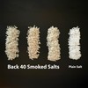 Back 40 Salts mesquite smoked salt for cooking with steak,