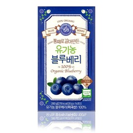 [Damaged product] Organic blueberries made from whole whole berries, 20g / [훼손상품] 홀베리 통째로 갈아만든 유기농 블루베리 20g X 14포 1개