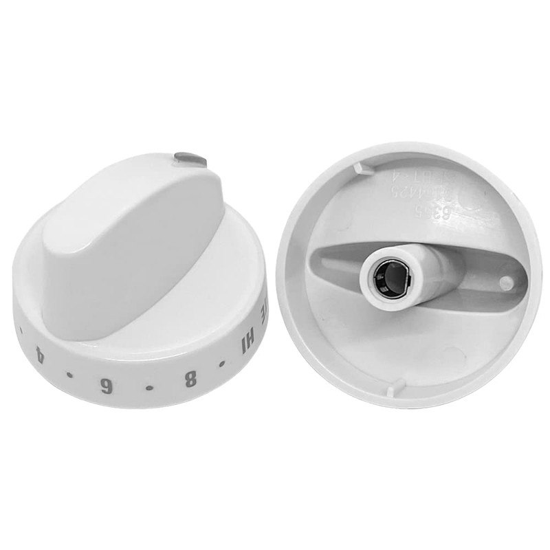 2Pcs 316442512 Burner Control Knob, Gas Range Knobs Compatible with