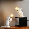 Modern Resin Mouse Lamp E12 Creative Desktop Decoration Animal Lamp