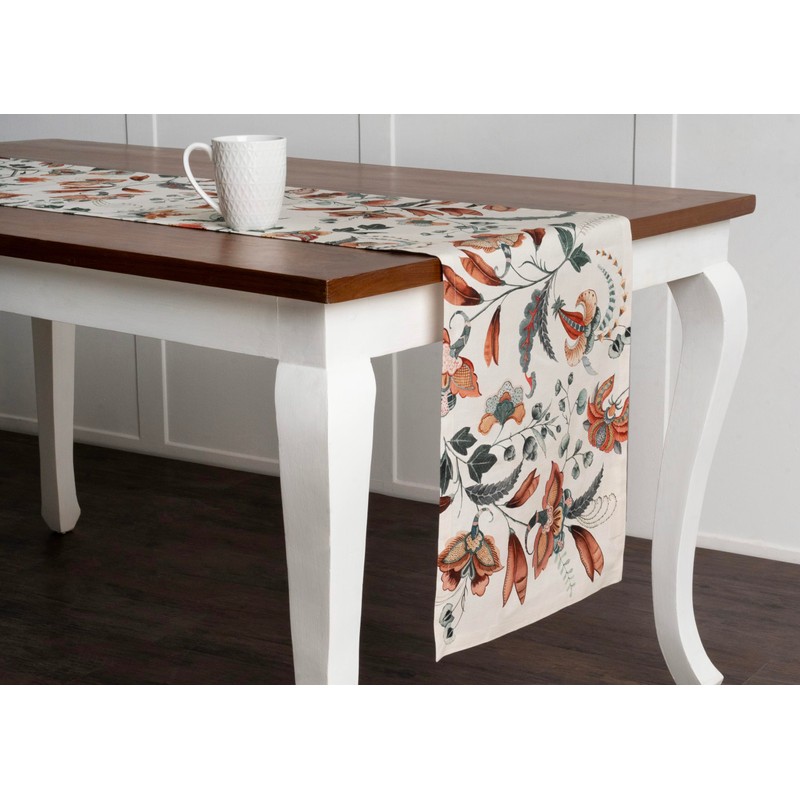 Maison d' Hermine Tablerunner 100% Cotton Table Runner Decorative Washable