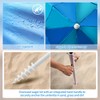 LOTTAFUN Beach Shelter Umbrella,Premiere UPF 50+ Umbrella Shelter with Patented
