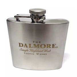 The Dalmore DALMOR SINGLE HIGHLAND MALT SCOTCH STAINLESS STEEL HIP FLASK