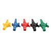5Pcs/Set Battery Electrical Test Clip 10A 600V‑1000V Multicolor Portable Safety