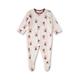 Sanetta Baby Jumpsuit Beige | Practical and Comfortable Organic Cotton Romper for Girls Baby Jumpsuit, beige