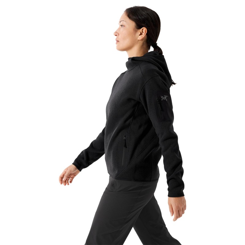 Arc'teryx Women's Standard Covert Pullover Hoody, Black