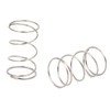TOP-VIGOR 10Pcs Compression Spring, 6mm OD,0.3mm Wire Size,10mm Free Length