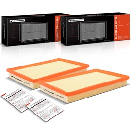 A-Premium 2 Pack Filtro de aire del motor para CA10677, compatible con Toyota RAV4 2013-2018, Avalon 2013-2019, Camry 2012-2017 & Lexus ES300h 2013-20