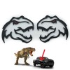 FMSgear Pair T-rex Emblem for TRX Ram 1500 Fender badge