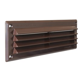 Ventilation cr237 m Plastic Rectangular 227 x 80 mm Overlapping Brown