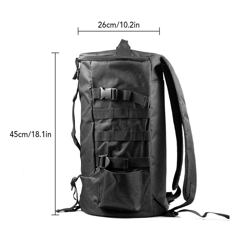Multi-functional Large Capacity Fishing Backpack Outdoor Travel Camping Fishing Rod