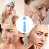 200 Pcs Pimple Needle Blackhead Blemish Remover,Milia Removal Needle Blue