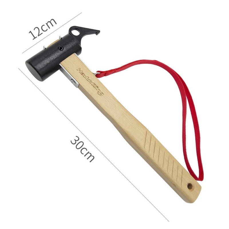 Hawk Zing Camping Peg Hammer Tent, Hammer Punching and Punching,