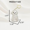 4 Pack Dog Hair Keychain | Set for pet -