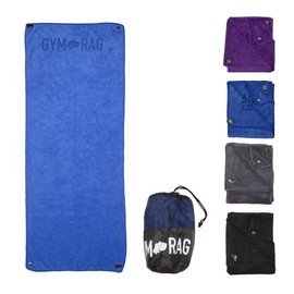 GYM RAG Microfibre Sports Towels Gym Towels Sweat Workout Towel Quick Dry Super Absorbent For Fitness Yoga Men Women 35cm x 90cm (Blue)