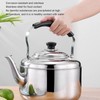 Whistling Teapots,Tea Kettle Anti Rust Stainless Steel Comfortable Grip Kettle