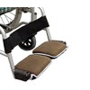 ナビス 車いす用フットレストカバー (グレー) /8-3756-13