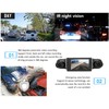 360° Dash Cam, 1080P 4 Channel Car Camera, Front, Left,