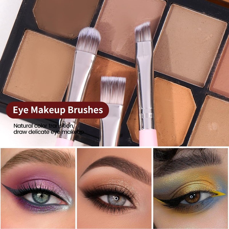 MAANGE Makeup Brush Set 17Pcs Makeup Brushes Foundation Contour Powder