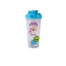 Rick and Morty 24 Oz Gym Workout Shaker Bottle, Perfect for Protein Shakes Smoothies Pre & Post-Workout Meal Drinks comes with blue Mixing Ball