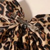 Leopard Hair Clips for Women YEFIUO Bow Hair Ties No