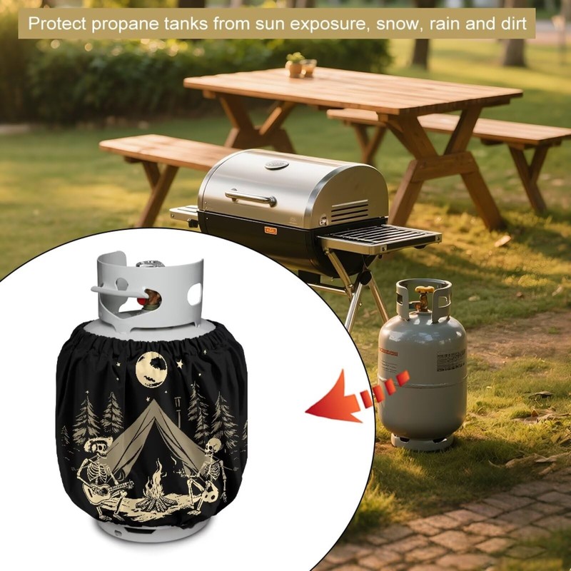 Cugasmaru Propane Tank Covers 20lb Protective Propane Tank Blanket for