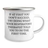 Respiratory Therapist Camping Mug, Funny Quote, Birthday Unique Gift for