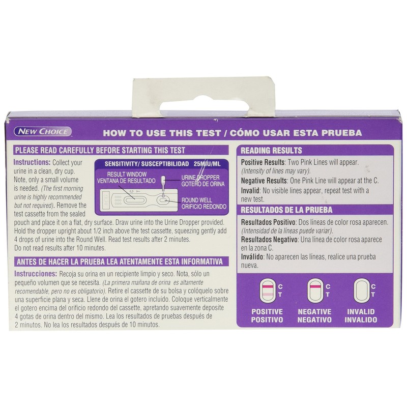 New Choice Pregnancy Test 99% Accurate